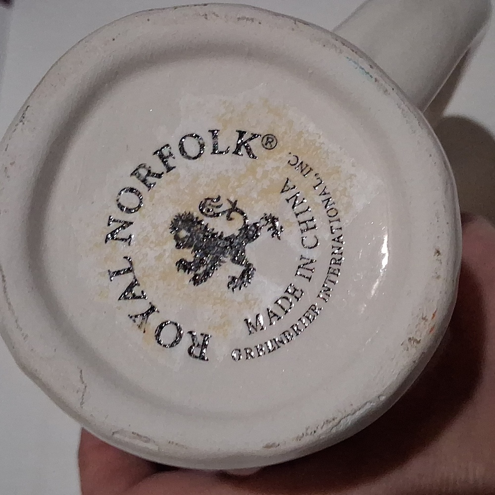 Vintage Royal Norfolk 3D Ghost Face Mug.  - Picture 3 of 3